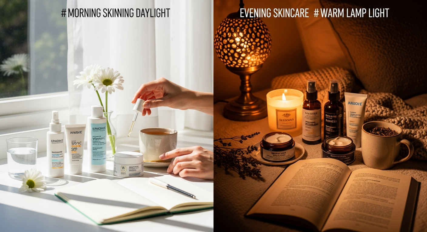 AM vs PM Routine: What Changes at Night