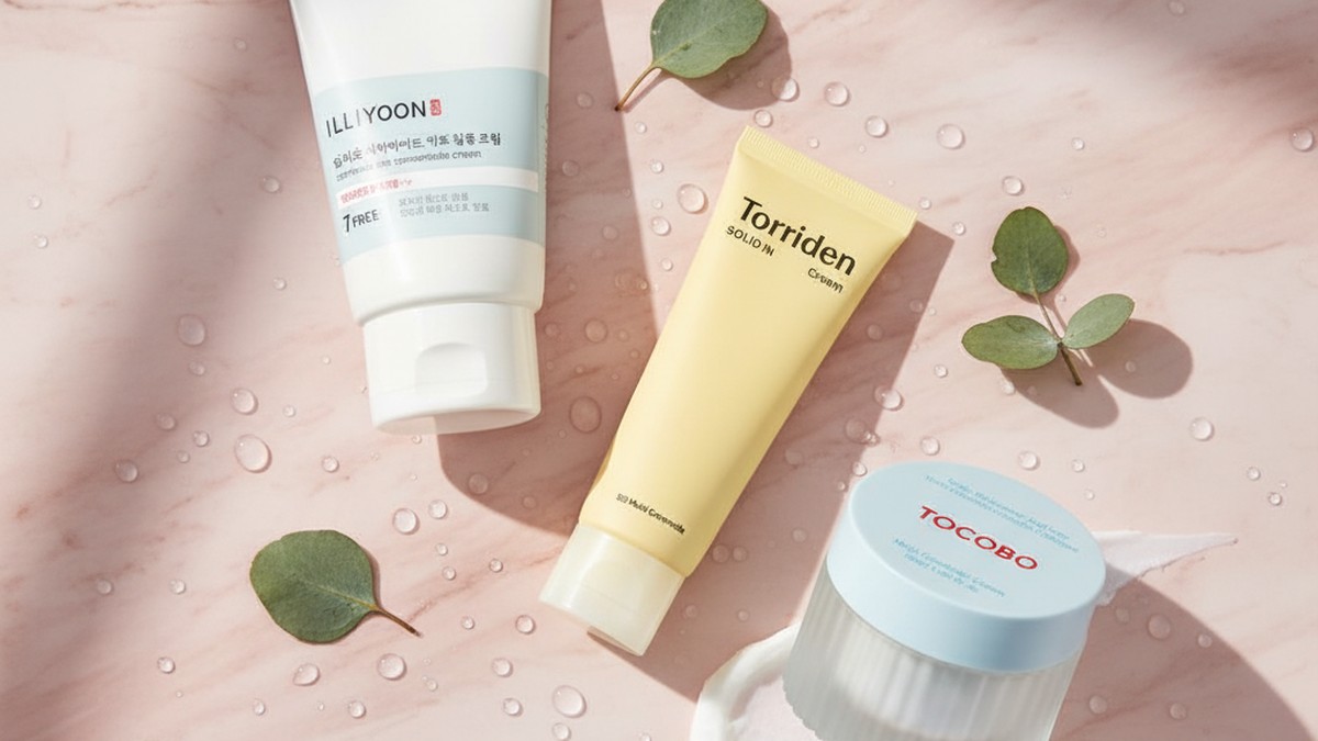 Les 10 Meilleures Crèmes Coréennes aux Céramides pour Réparer ta Barrière Cutanée