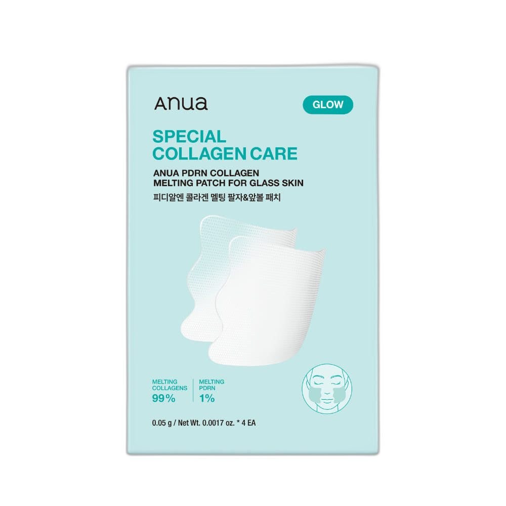 Anua PDRN Collagen Melting Patch For Glass Skin 0.05g X 4ea