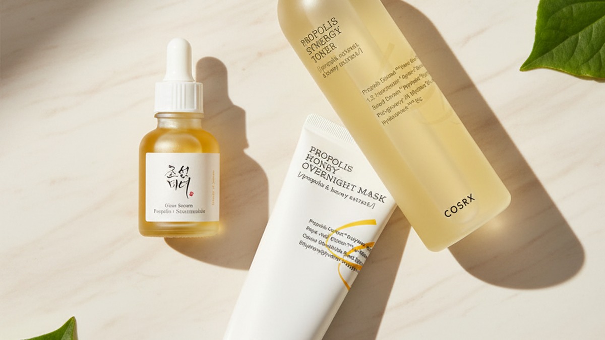 Propolis in K-Beauty: Bee Venom's Gentler Cousin